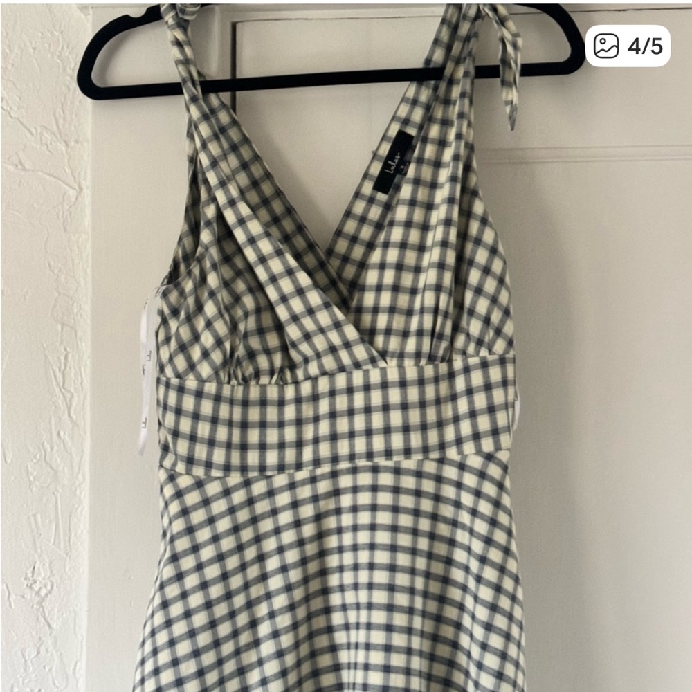 Lulus Chic French Girl Midi Dress - Picture 4 of 5